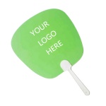 plastic hand fan