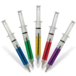 syringe ball point pen