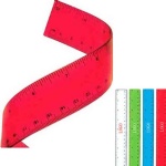 PVC ruler