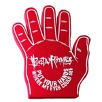 Foam hand mitt