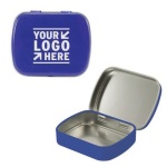 Empty Blue Small Mint Tin