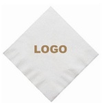 2-Ply White Promotional Beverage Napkins -5