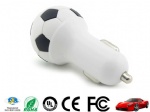 Football USB Car Charger with Big Logo