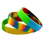 Custom Segmented or Multi-colored Bracelets