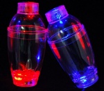 Light Up Drink Shaker;Plastic cocktail shaker