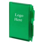 Hard Cover Notepad With Pen