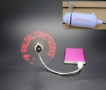 Promotional Message USB Fan Light