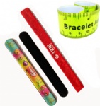 Reflective PVC Slap Band Ruler with Logo Printing