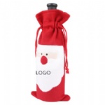 Santa Claus red wine bottle bag