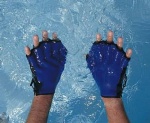 Web-fingered Aquatic Fitness Gloves