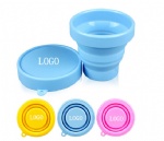 Silicone folding/telescoping cup