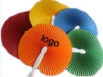 Paper folding fan