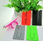 silicone phone wallet with stand