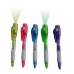 Dual Function LED Light Up Ballpoint Pen