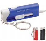 Ballpoint pen with flashlight