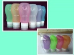 3oz Silicone Travel Cosmetic Bottle Set 4pcs/set