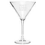 Colored 10 oz Martini Glass