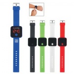 Square Unisex Digital LED Watch